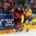 PRAGUE, CZECH REPUBLIC - MAY 6: Canada's Claude Giroux #28 and Sweden's Victor Rask #49 battle for the loose puck during preliminary round action at the 2015 IIHF Ice Hockey World Championship. (Photo by Andre Ringuette/HHOF-IIHF Images)

